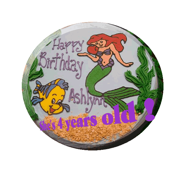 Ashlynn turned 4 on July 10th. Where, oh where, does the time go?